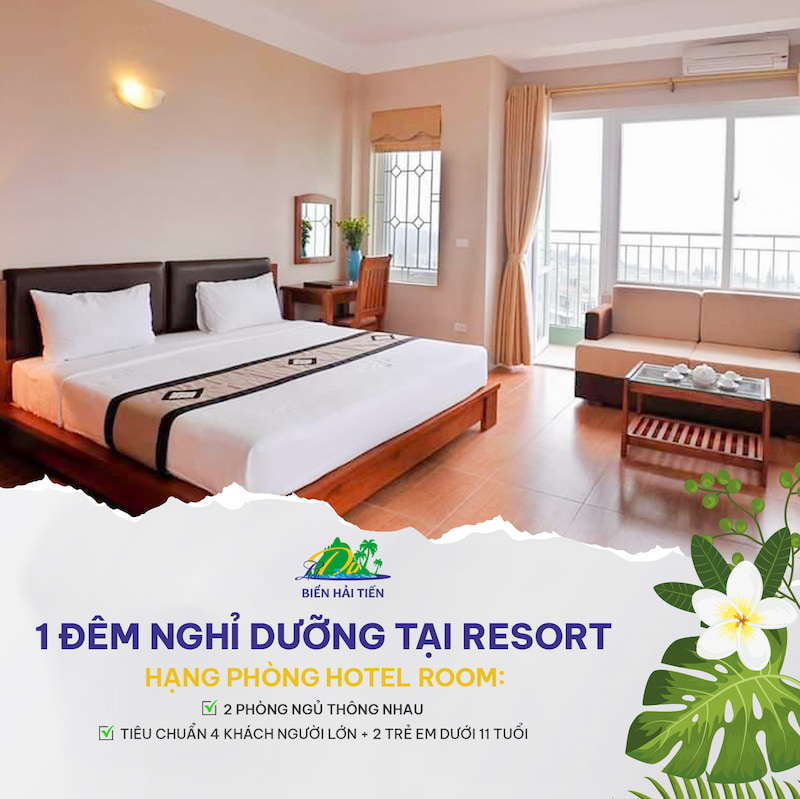 Tour du lịch biển Hải Tiến 2 ngày 1 đêm 730k/pax