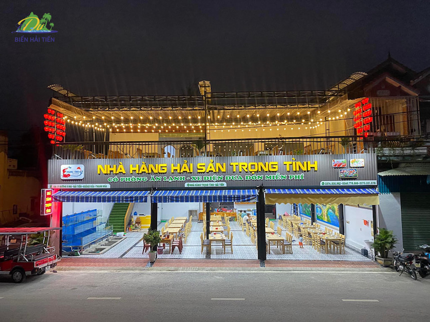 Review nhà hàng Trọng Tình Hải Tiến - quán ăn ngon view đẹp