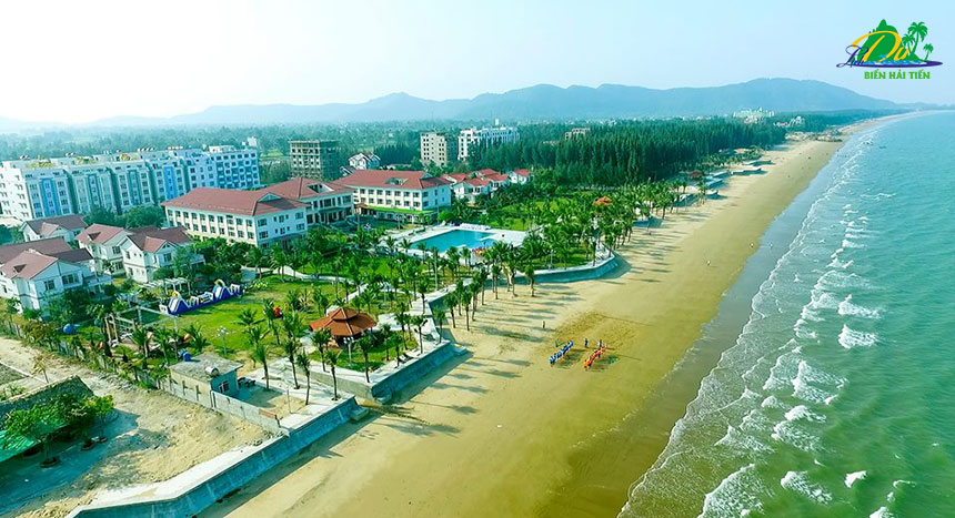 Biển hải tiến resort - danh sách villa, resort biển hải Tiến hút khách