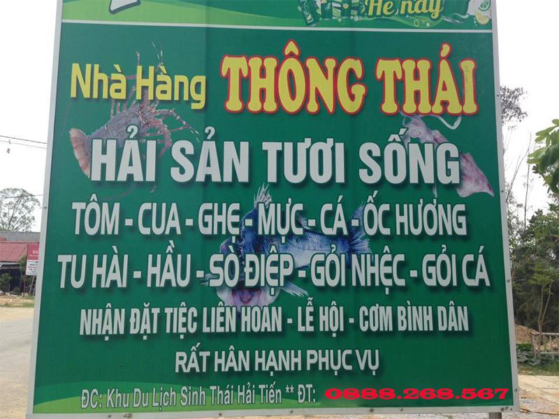 NHÀ HÀNG THÔNG THÁI HẢI TIẾN
